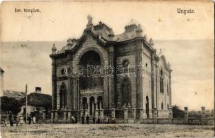 1910 Ungvár, Uzshorod, Uzhorod; Izraelita templom, zsinagóga. Völgyi József kiadása / synagogue  (EK)