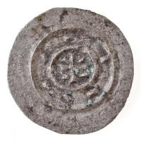 1131-1141. Denár Ag "II. Béla" (0,42g) T:1-,2 / 
Hungary 1131-1141. Denar Ag "Bela I...