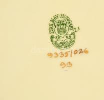 Zsolnay pillangó mintás teás készlet, kézzel festett, hibátlan, jelzett