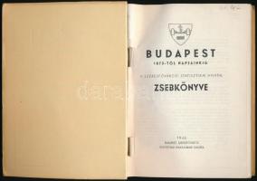Budapest 1873-tól napjainkig. A Székesfővárosi Statisztikai Hivatal zsebkönyve. Bp., 1945, Budapest ...