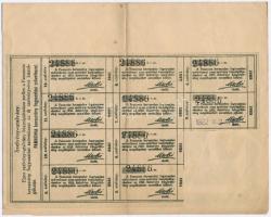 Budapest 1920. "Pannonia Keresztény Fogyasztási Szövetkezet" üzletrésze teljesen befizetet...