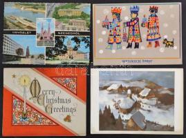 Nagy MODERN képeslap tétel, több száz darab a világ minden országából országonként, földrészenténti ...