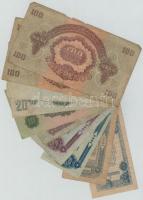 1944. 1P-100P (10x) "A Vöröshadsereg Parancsnoksága" T:III,III- közte szép papír is