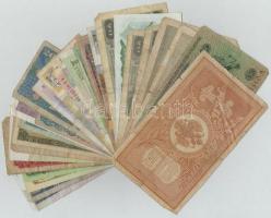 30db-os vegyes külföldi bankjegy tétel, közte Bulgária, Horvátország, Lengyelország, Szerbia T:III,I...