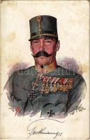 5 db régi KATONAI képeslap nagyrészt tábori postával / 5 pre-1945 MILITARY cards mostly with fieldpo...