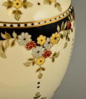 Zsolnay Sissi mintás váza, kézzel festett, jelzett, hibátlan, m:25 cm