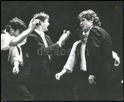 Vegyes fotó tétel: filmfotók, színházi fényképek (Bozsó János, Vinkler László, Eperjes Károly, Tolna...