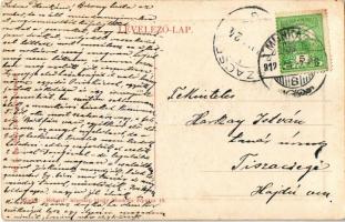 1912 Munkács, Mukacheve, Mukacevo; Sugár út, Királyi Járásbíróság. W.L. Bp. 5662. Kiadja Rekord képe...