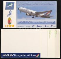 3 db Malévos emlék, nyomtatvány, napló