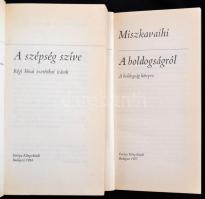 2 db könyv - A szépség szíve. Régi kínai esztétikai írások. Bp., 1984, Európa. + Miszkavaihi: A bold...
