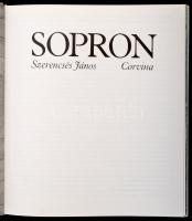 Szerencsés János-Dávid Ferenc: Sopron. Bp.,1980, Corvina. Gazdag fekete-fehér fotóanyaggal. Kiadói k...