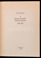 Kövér István: A Kőszeg környéki vasutak története. 1883-1893. Szombathely, 1983, MÁV Igazgatóság Iga...