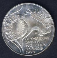 NSZK 1972G 10M Ag "Olimpia-Stadion" T:BU