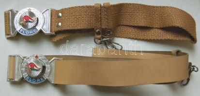 2klf db úttörő-szíj, bőr és szövet