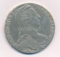 Ausztria 1780SF fém tallér Mária Terézia utánveret copy jelzéssel T:1-,2