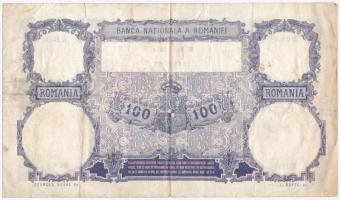 Románia 1920. 100L T:III- szakadások
Romania 1920. 100 Lei C:VG tears