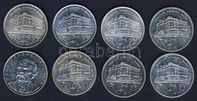 1992-94. 200Ft Ag "MNB" (7x), "Deák" (1x) T:BU,2