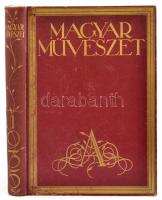 Magyar Művészet. 1935. XI. évfolyama, A Szinyei Merse Pál Társaság művészeti folyóirata. Aranyozott, egészvászon kötésben