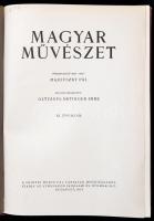 Magyar Művészet. 1935. XI. évfolyama, A Szinyei Merse Pál Társaság művészeti folyóirata. Aranyozott,...