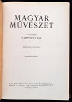 Magyar Művészet. 1934. X. évfolyama, A Szinyei Merse Pál Társaság művészeti folyóirata. Aranyozott, ...