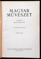 Magyar Művészet. 1933. IX. évfolyama, A Szinyei Merse Pál Társaság művészeti folyóirata. Aranyozott,...