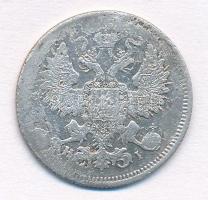 Orosz Birodalom 1867. 20k Ag T:3
Russian Empire 1867. 20 Kopeks Ag C:F