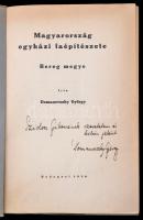 Domanovszky György: Magyarország egyházi faépítészete. Bereg megye. Dedikált!
Budapest, 1936. [Sárk...