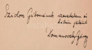 Domanovszky György: Magyarország egyházi faépítészete. Bereg megye. Dedikált!
Budapest, 1936. [Sárk...