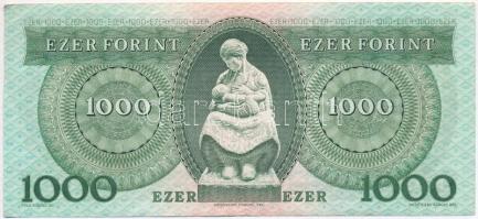 1993. december 16. 1000Ft "E" T:III 
Adamo F47.1