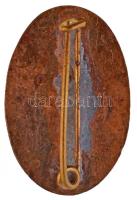 DN Egyházi zománcozott jelvény (27x18mm) T:2