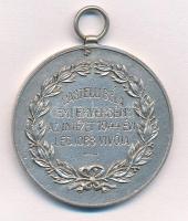 1944. Castelli Béla emlékverseny - legjobb vívó ezüstözött Br díjérem füllel (26,48g/40mm) T:1-