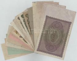 Németország / Weimari Köztársaság 1923. 19db-os vegyes bankjegy tétel, mind lezárt fóliában T:III,II...