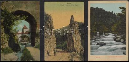 29 db RÉGI erdélyi városképes lap / 29 pre-1945 Transylvanian town-view postcards