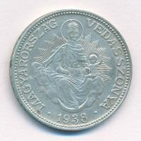 1938. 2P Ag Madonna T:1-,2  Adamo P7