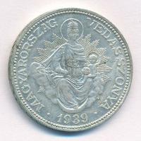 1939. 2P Ag Madonna T:1-,2  Adamo P7