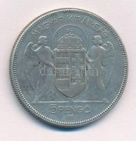 1930. 5P Ag "Horthy jobbra" T:3 
Adamo P8