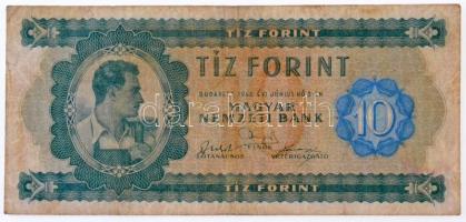 1946. 10Ft A034 005083 T:III  Hungary 1946. 10 Forint A034 005083 C:F  Adamo F1