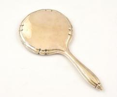 Ezüst pipere készlet: Tükör 29 cm, kis hibával, két kefe