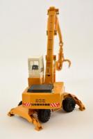 Conrad lánctalpas, hidraulikus munkagép . Fém modell 16x16 cm