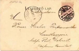 1899 Igló, Zipser Neudorf, Spisská Nová Ves; Állami tanító képezde, városház, római katolikus templo...