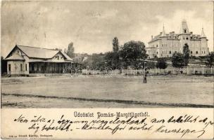 1905 Pomáz-Margitliget, Ottokár-hadiárvaház. Divald Károly 152. sz.