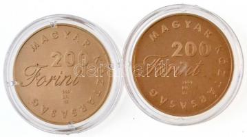 2001. 200Ft "Petőfi Sándor: János vitéz" + 200Ft "Fazekas Mihály: Lúdas Matyi" T...