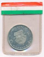 1947. 5Ft Ag "Kossuth" lezárt fóliatokban T1- (eredetileg PP), kis patina
Adamo F8.1