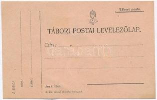 1915 Galícia. E virág egy feldúlt lengyel kastély parkjából való. Tábori Postai Levelezőlap / WWI K....