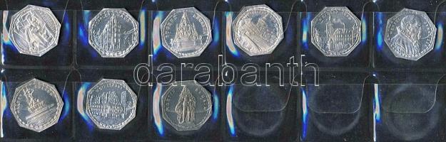 Német Birodalom/Weimari Köztársaság/Nürnberg DN (1920.) 20Pf 46klf db "Nürnberg-Fürthi Villamos...