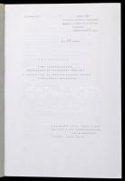 A Magyar Államvasutak III. ötéves tervének értékelése. 1966-1970. Összeállította: KPM Vasúti Főosztá...