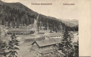Gelence Sawmill with cable-hoist