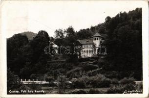 1941 Csucsa, Ciucea; Volt Ady kastély / castle. Fotofilm (EK)