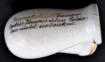 cca 1917 "Erinnerung an den Weltkrieg 1914-1917(!)", feliratos, osztrák császári címerrel ...