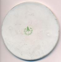 1975. "International Balaton Sailing Week 1975" festett, jelzett Hollóházi porcelán plaket...